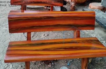 Ghế Đá Nâu Vân Đen