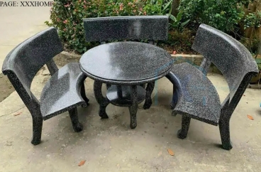 Bộ Tròn Đen Chân Bàn Kiểu Hà Nội