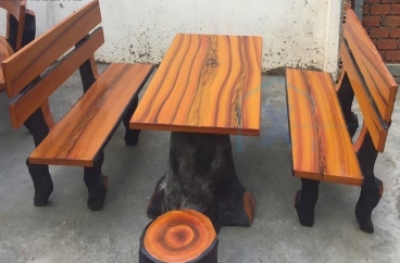 Bộ bàn ghế giả gỗ T2