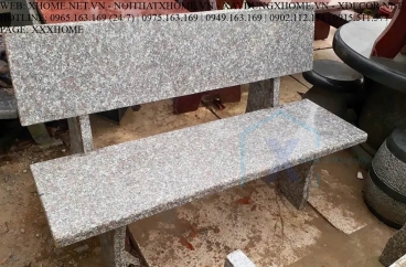 Ghế Đá Hoa Cương Xám Bình Định
